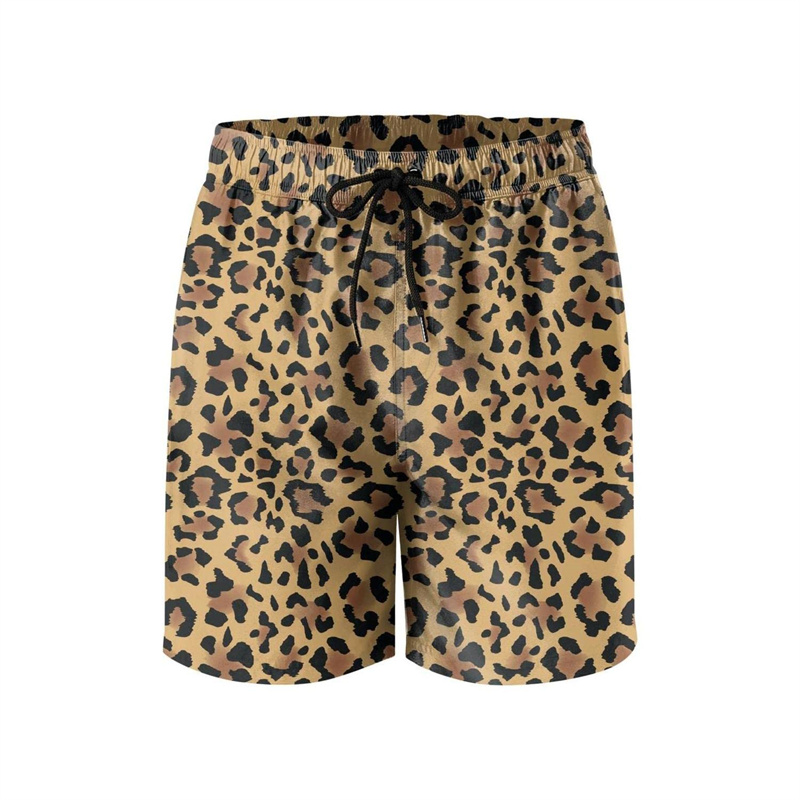 Fashion Leopard 3D Print Beach - огляд і ціна Trunks Board Surf
