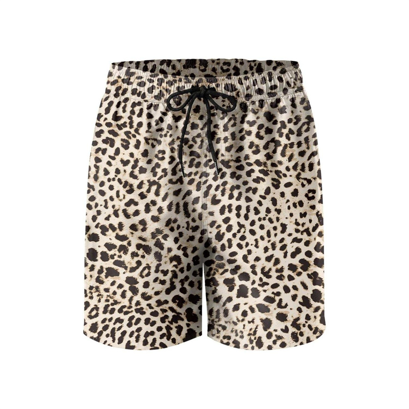 Fashion Leopard 3D Print Beach - огляд і ціна Trunks Board Surf