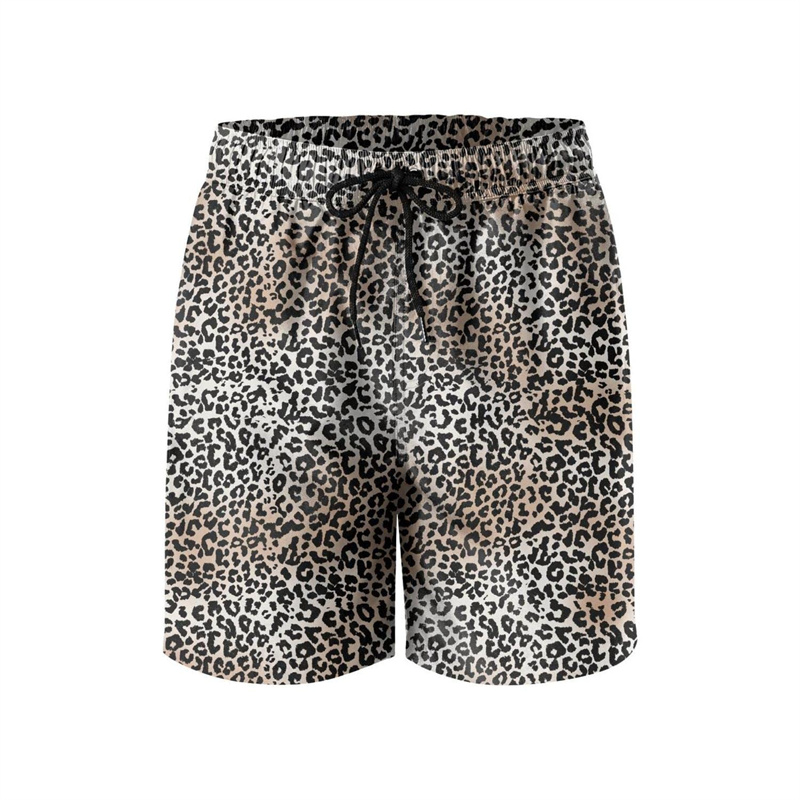 Fashion Leopard 3D Print Beach - огляд і ціна Trunks Board Surf