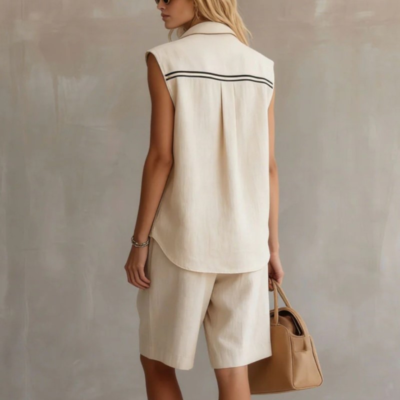 Summer Fashion Solid Linen Ble - огляд і ціна Linen Shirt Breathable