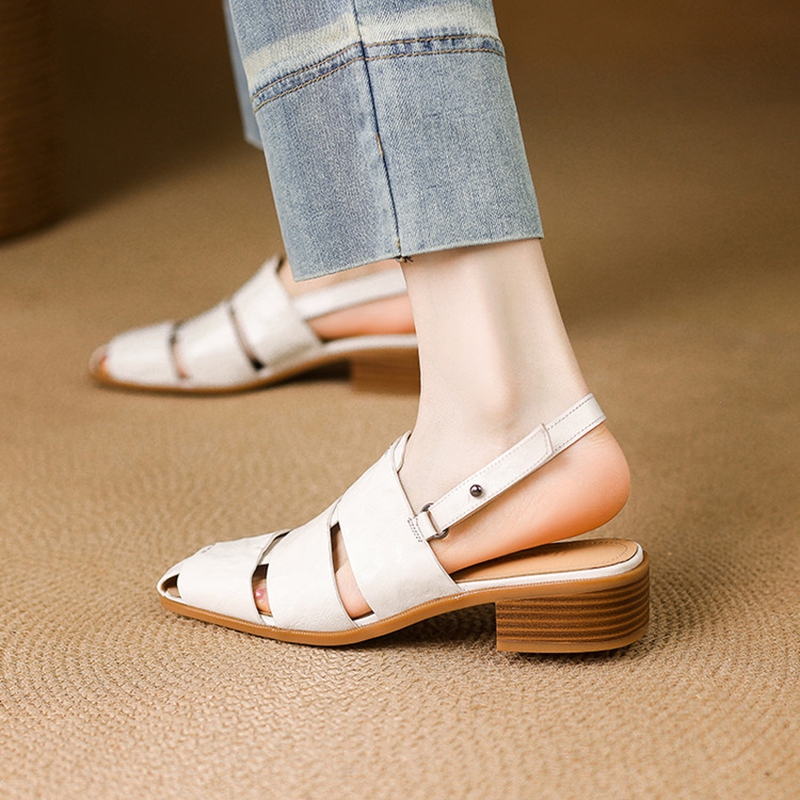 NEW Summer Women Sandals Genui - огляд і ціна Casual Sandal Leather