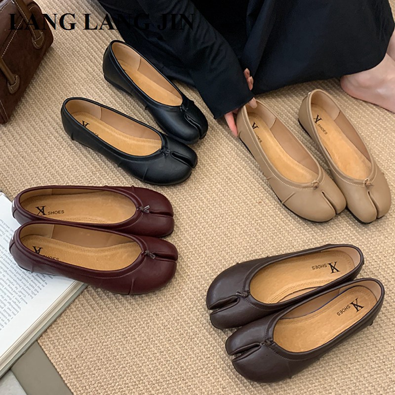 Spring Split Toe Women Ballet  - огляд і ціна Espadrille Slip On
