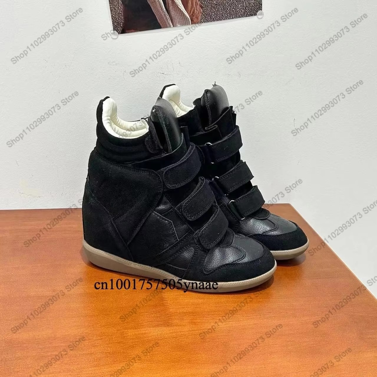 Women Hidden Wedge Heel High‑T - огляд і ціна Casual Sandal Leather